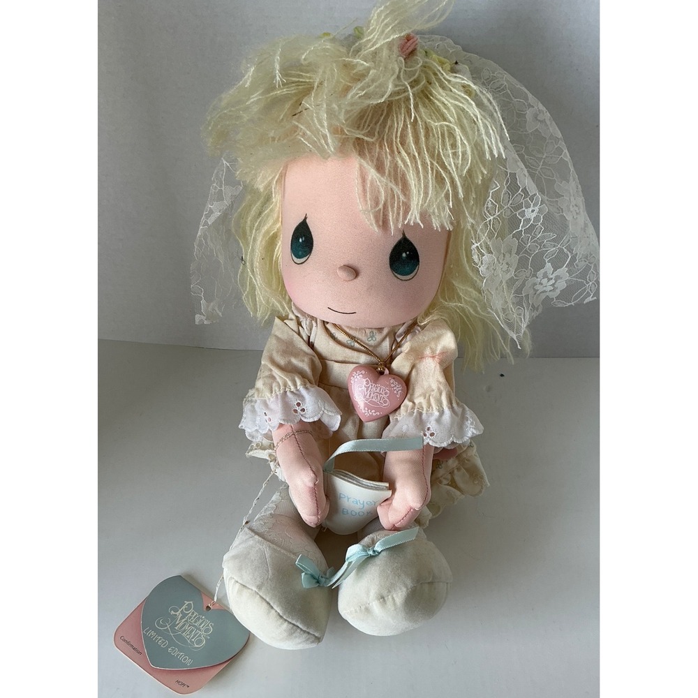 Precious Moments Vintage 1989 Hope Confirmation Doll‎ Limited Edition 14" NWT